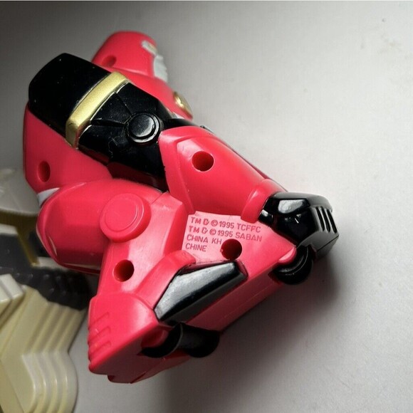 Vintage 1995 McDonald’s Mighty Morphin Power Rangers The Movie Vehicle Lot of 5 - Picture 14 of 16